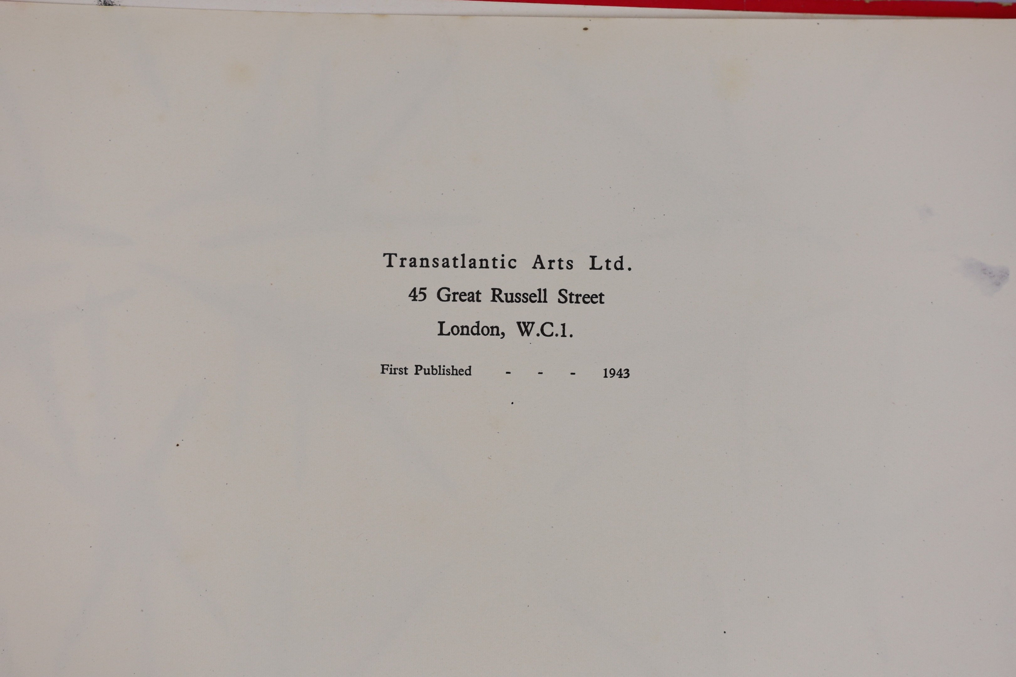 Hale, Kathleen - Orlando ... Buys a Farm. First edition, Country Life & NY., Transatlantic Arts, 1942; (Same Author) - Orlando ... A Camping Holiday. Country Life & NY., Charles Scribner's Sons